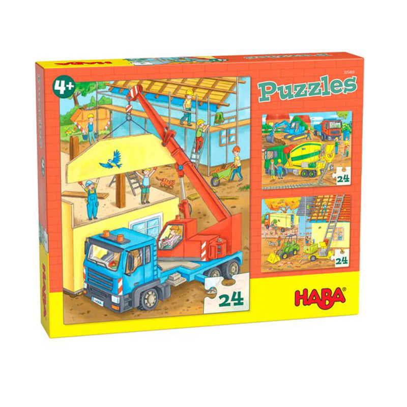  Haba Puzzles con 3 Diseños 24pzs