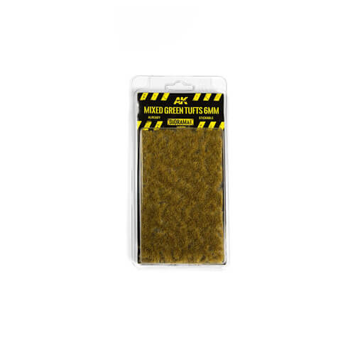 AK Interactive Vegetation Green Tufts 6mm