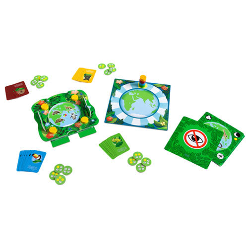 Animals Around The World Board Game