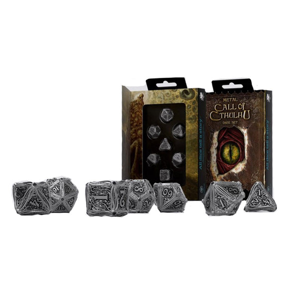 Call Of Cthulhu Metal Dice Set 7pcs