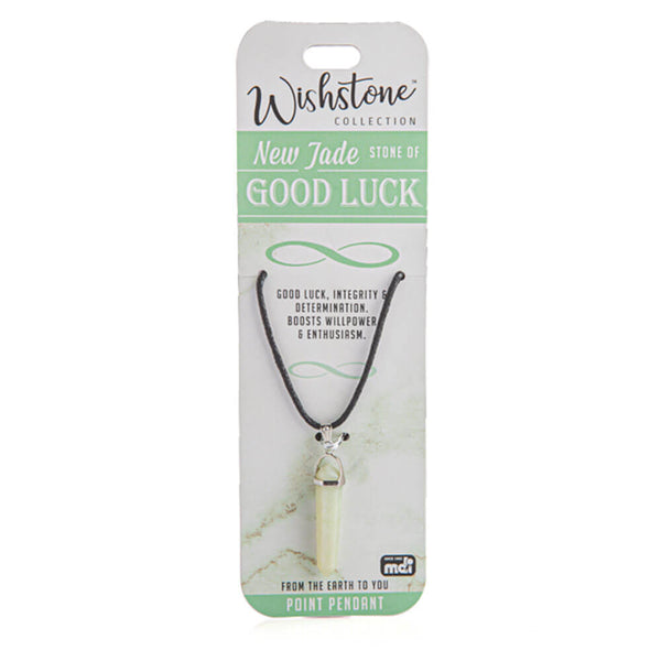 Wishstone Collection New Jade Point Pendant