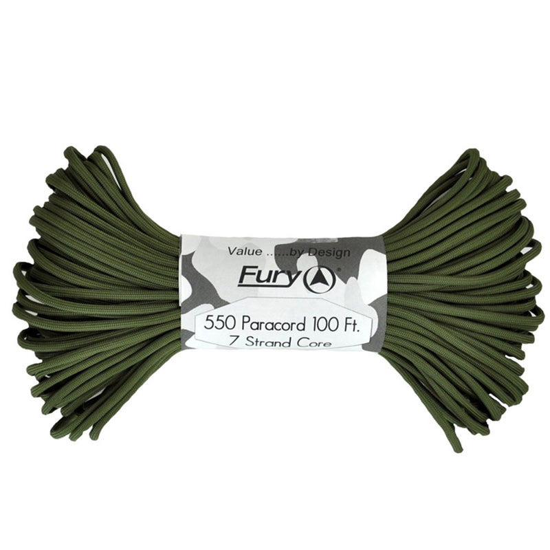  Fury Paracord con núcleo de 7 hilos 550 g 30 m