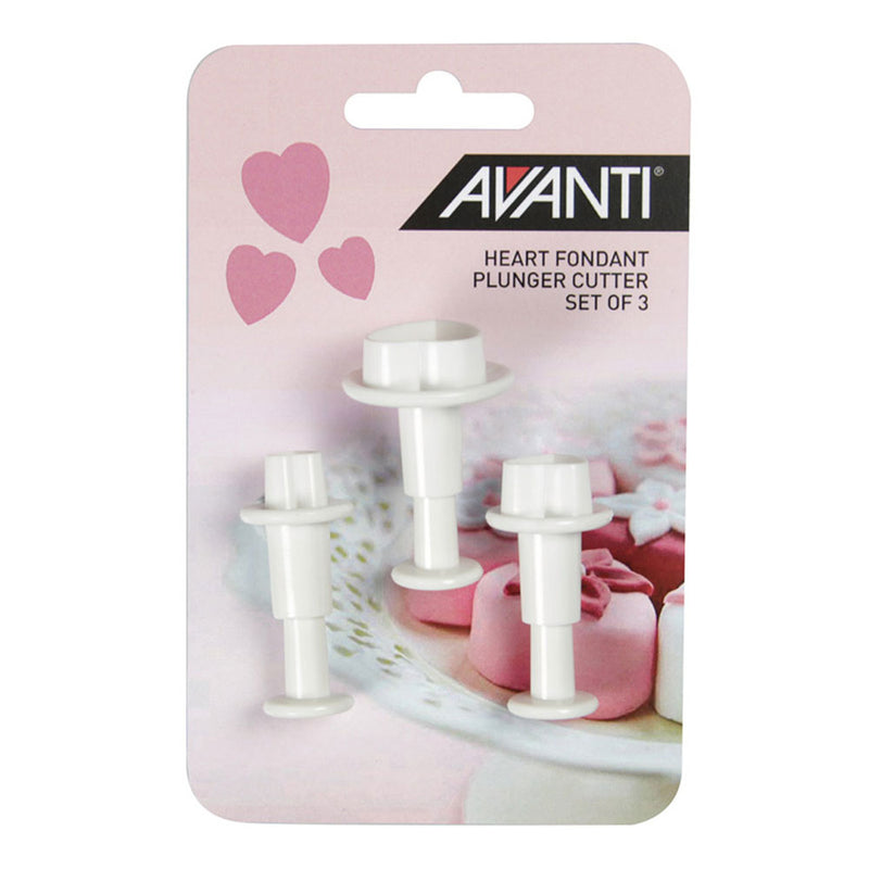 Avanti Fondant Plunger Cut Set (3pcs)