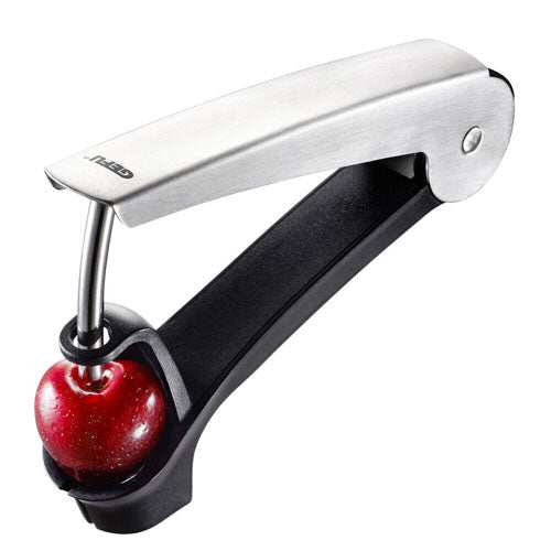 Gefu Dropio Stainless Steel Cherry Pitter (Black)