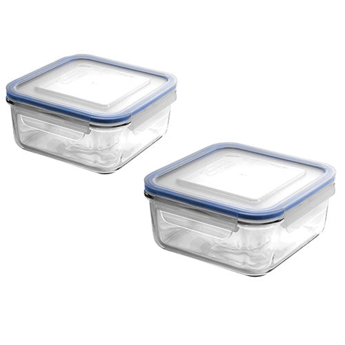 Glasslock Square Tempered Glass Container