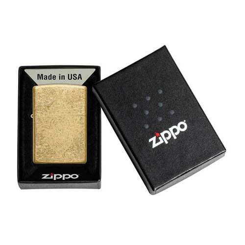 Zippo Henna Tattoo Design Lighter