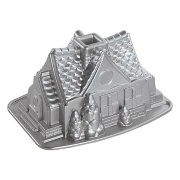 Nordic Ware Gingerbread House Bundt Aluminum Pan