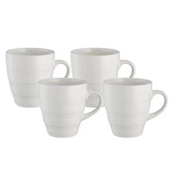 Mason Cash Original Cane Mugs 350mL 4pcs (Cream)