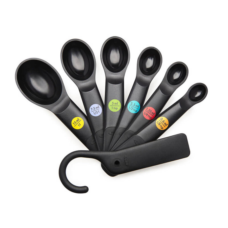  Juego de medición de plástico OXO Good Grips (negro)