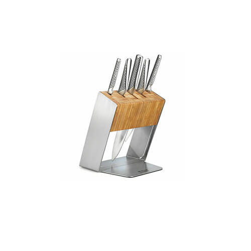 Global Knives Katana Knife Block Set (6pcs)