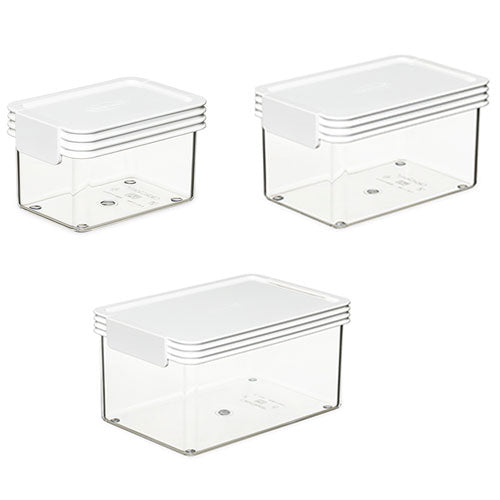 ClickClack Basics Storage Container (White)