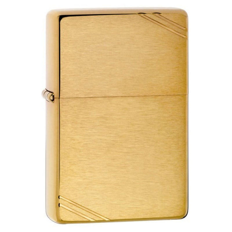 Encendedor Zippo Vintage con acabado cepillado