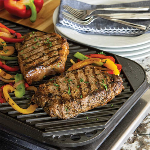 Nordic Ware 2-Burner Reversible Griddle