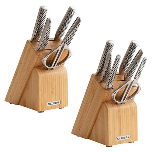 Global Knives Takashi Knife Block Set