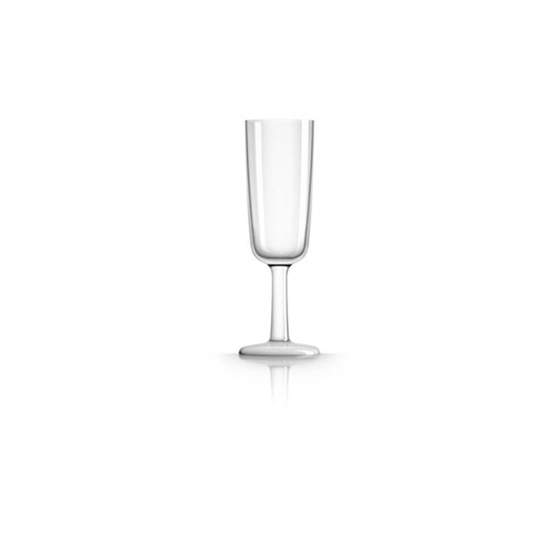 180 ml de plástico de tritán de copa de flauta de champán