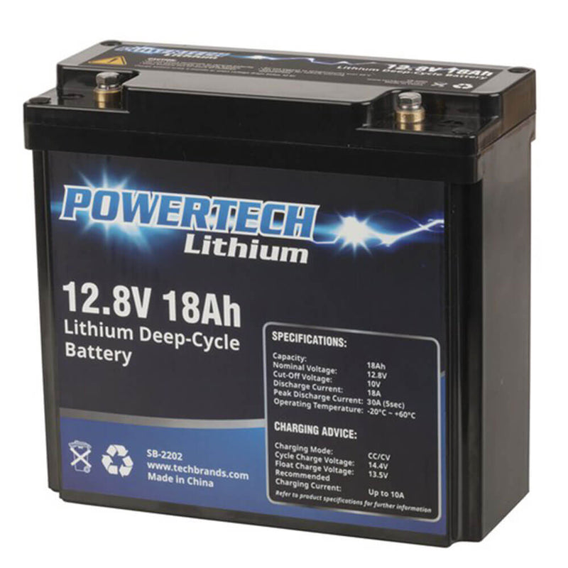 PowerTech Deep Cycle Battery (12.8V LiFePO4)