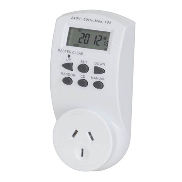 Mains Outlet Timer with LCD Display