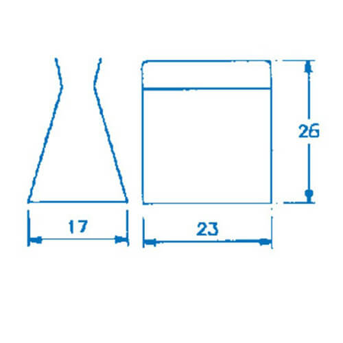 Metal Battery Holder 9V