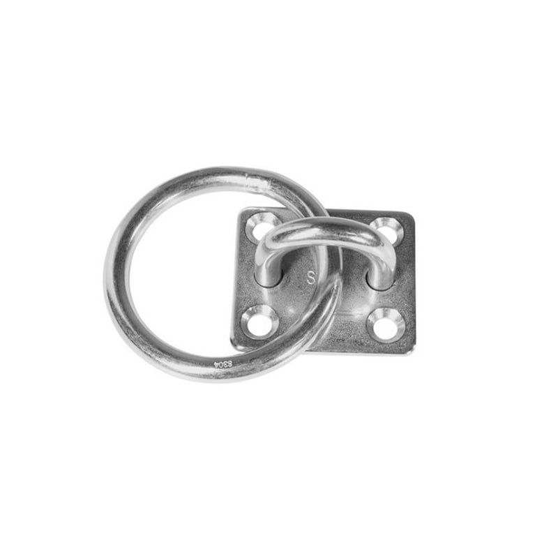 Stainless Steel Eye Plate with Ring