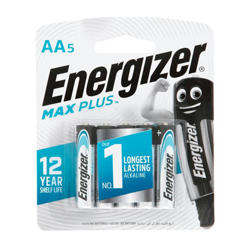  Baterías Energizer Max Plus de 1,5 V (paquete de 5)