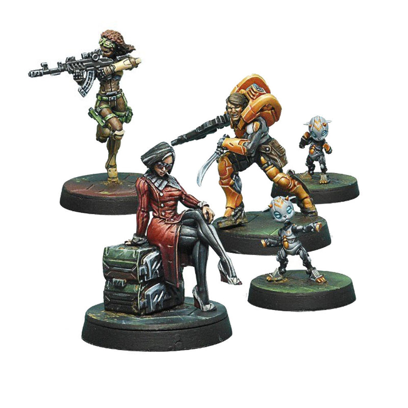 Infinity Dire Foes Mission Miniatures Pck6 Defiant Truth