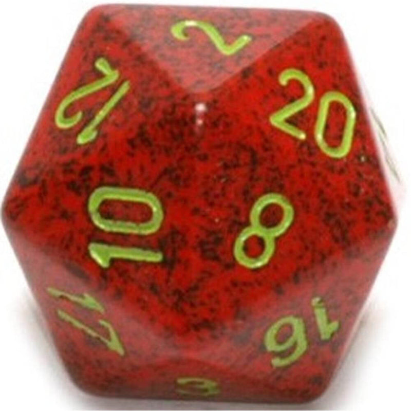  Dados D20 moteados (34 mm)