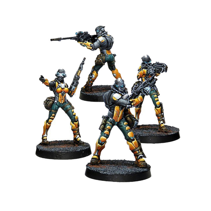 Infinity Yu Jing Miniatures Celestial Guards