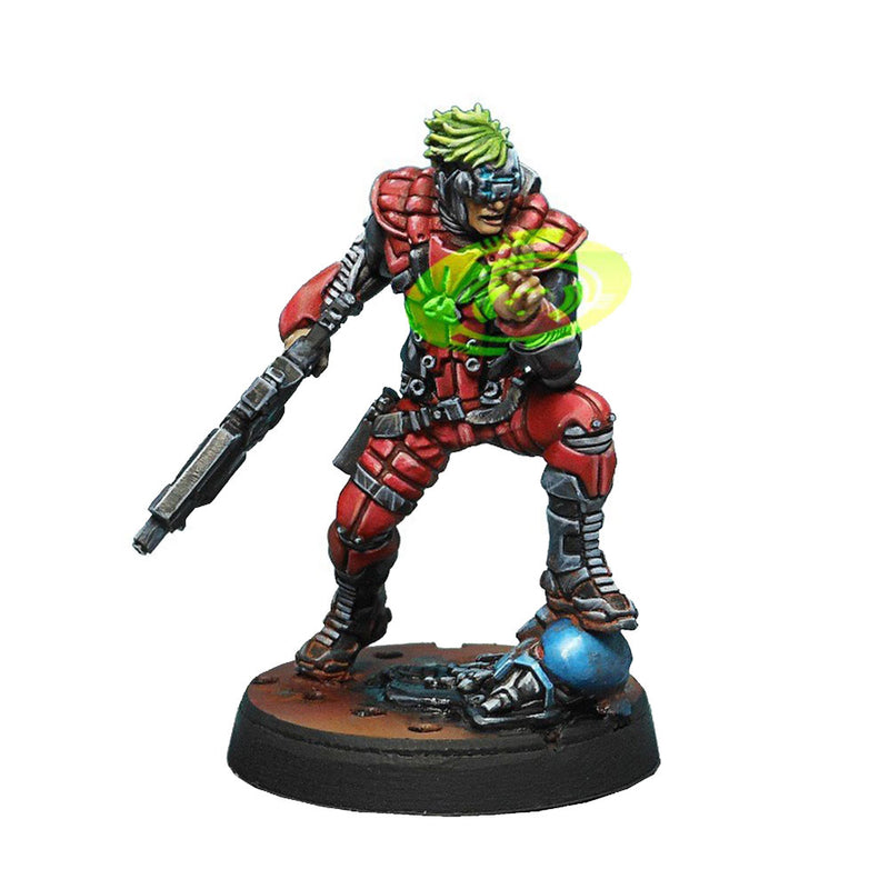 Infinity Nomads Miniatures Corredgidor Alguaciles (Hacker)