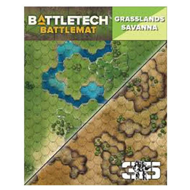 Mat de Battletech Battle Grasslands