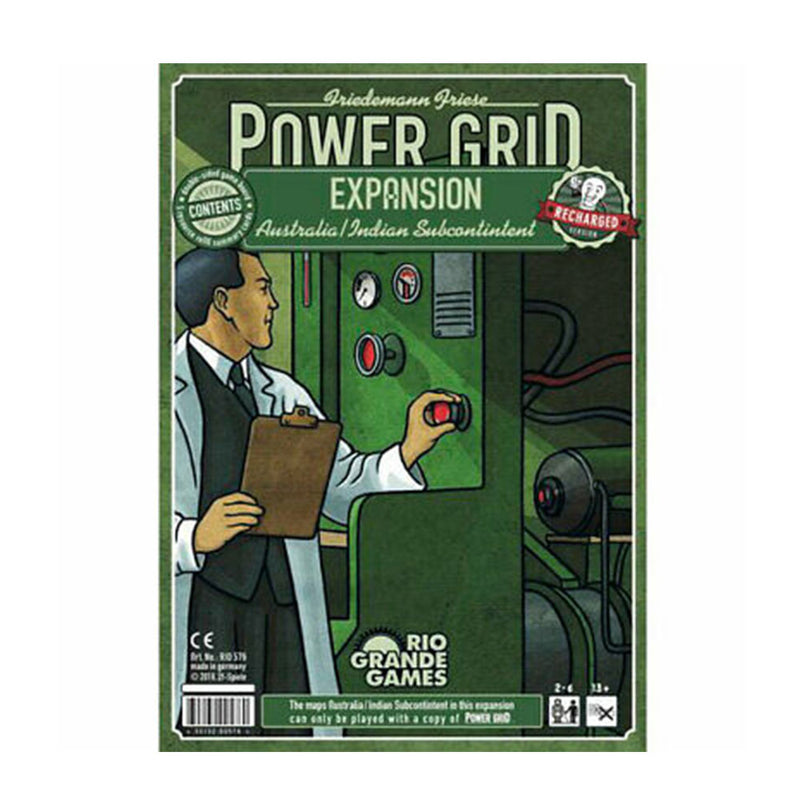 Power Grid India / Australia Expansion Game