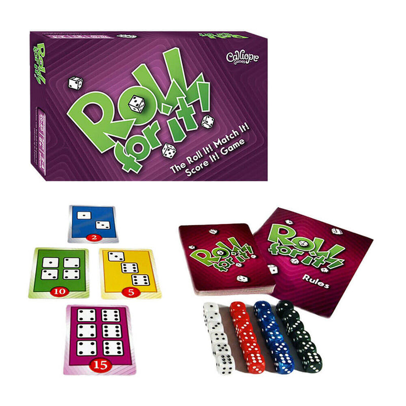  Juego de dados Roll For It Color Set