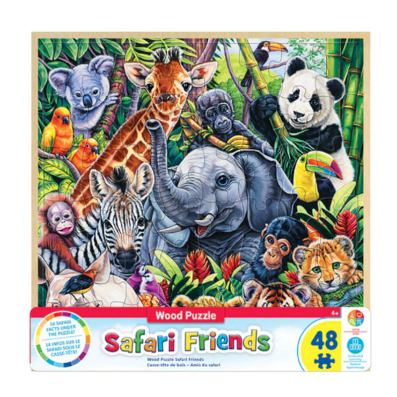 MP Wood Fun Facts Puzzle (48 pcs)