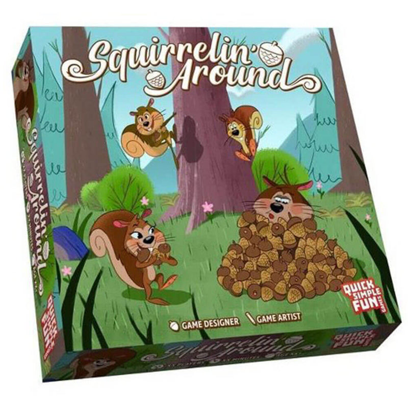 Squirrelin Around Board Game