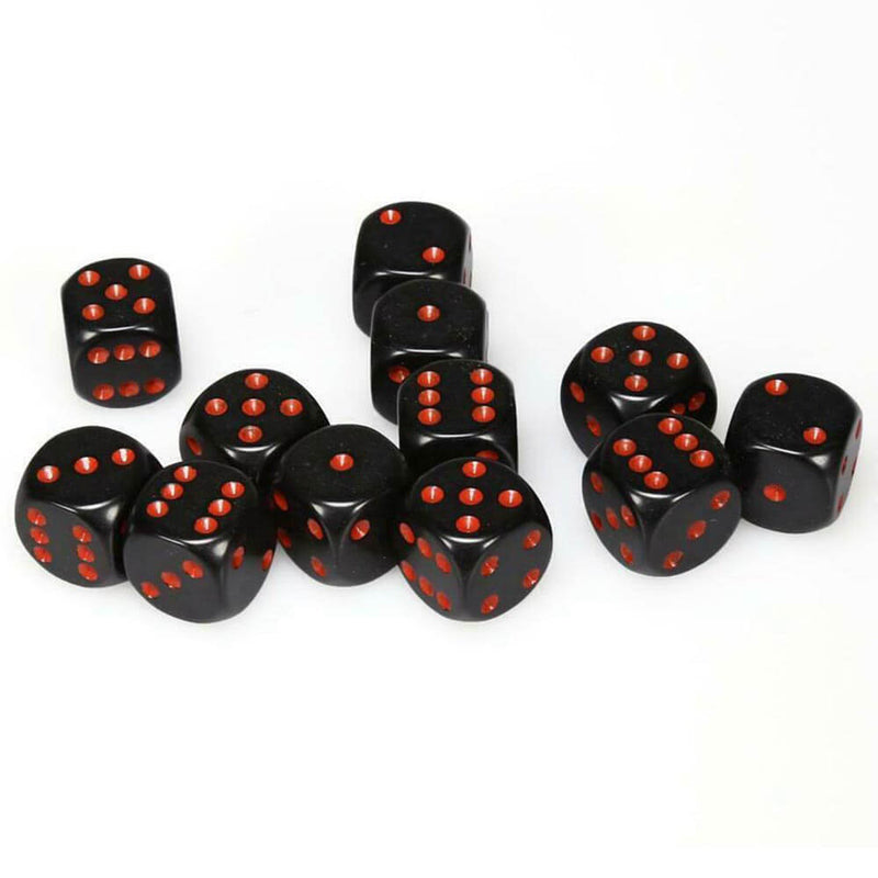  D6 Dados Opacos 16mm (12 Dados)