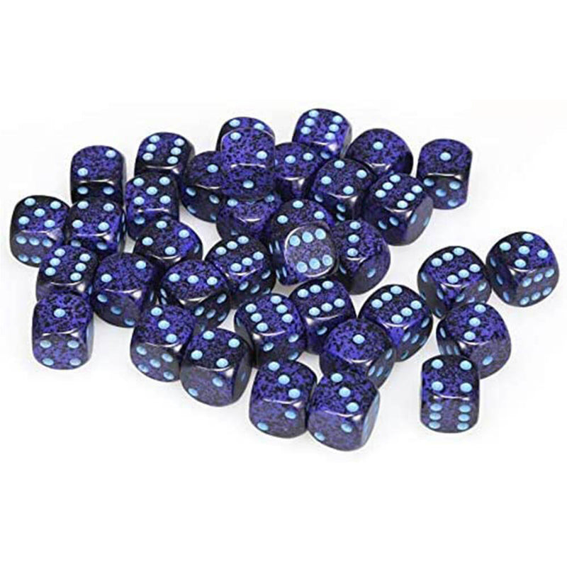  Dados D6 Moteados 12mm (36 Dados)