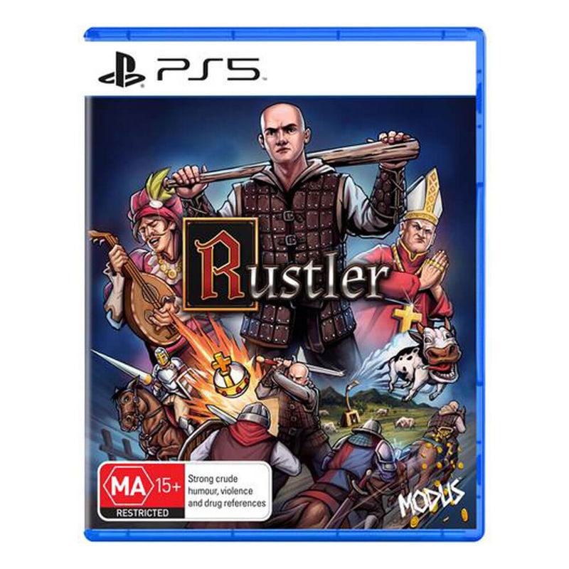  Juego Rustler Grand Theft Caballo