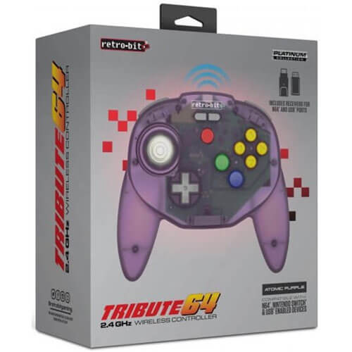 Tribute64 N64 2.4Ghz Wireless Controller