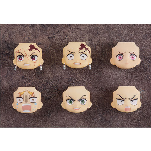 Kimetsu no Yaiba Nendoroid More Face Swap (Assortment of 6)