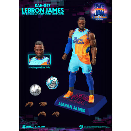 BK Dynamic Action Heroes Lebron James Space Jam Figure