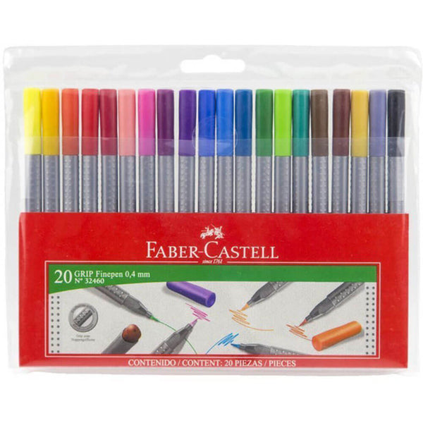 Faber-Castell Grip Marker (20pk)