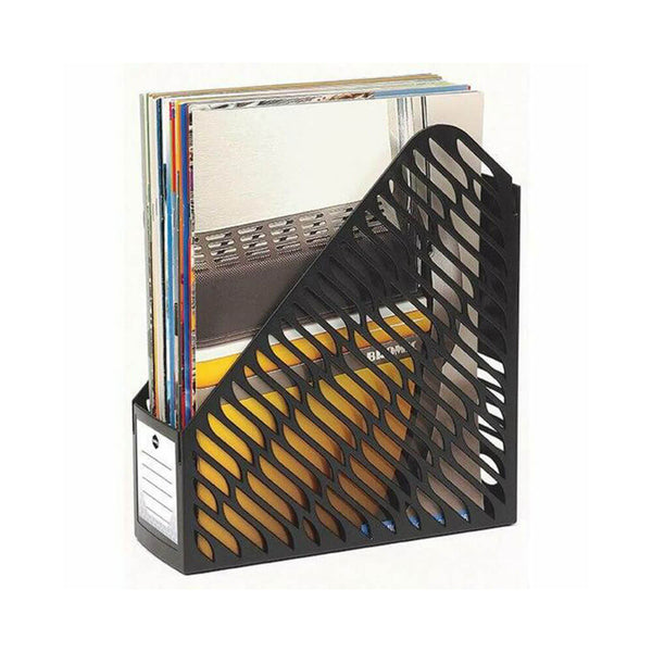 Marbig Magazine Rack Black (2pk)