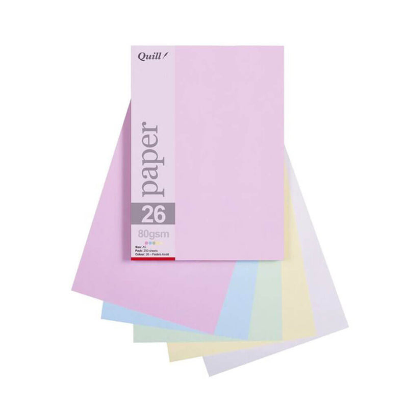  Papel para pluma, 80 g/m², A5, surtido (paquete de 25)