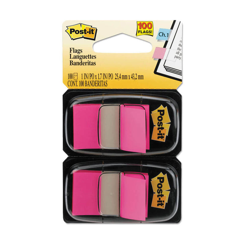  Paquete doble de banderas Post-it 100 piezas