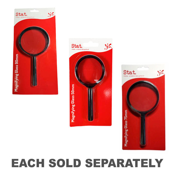 Stat Magnifying Glass (Black)