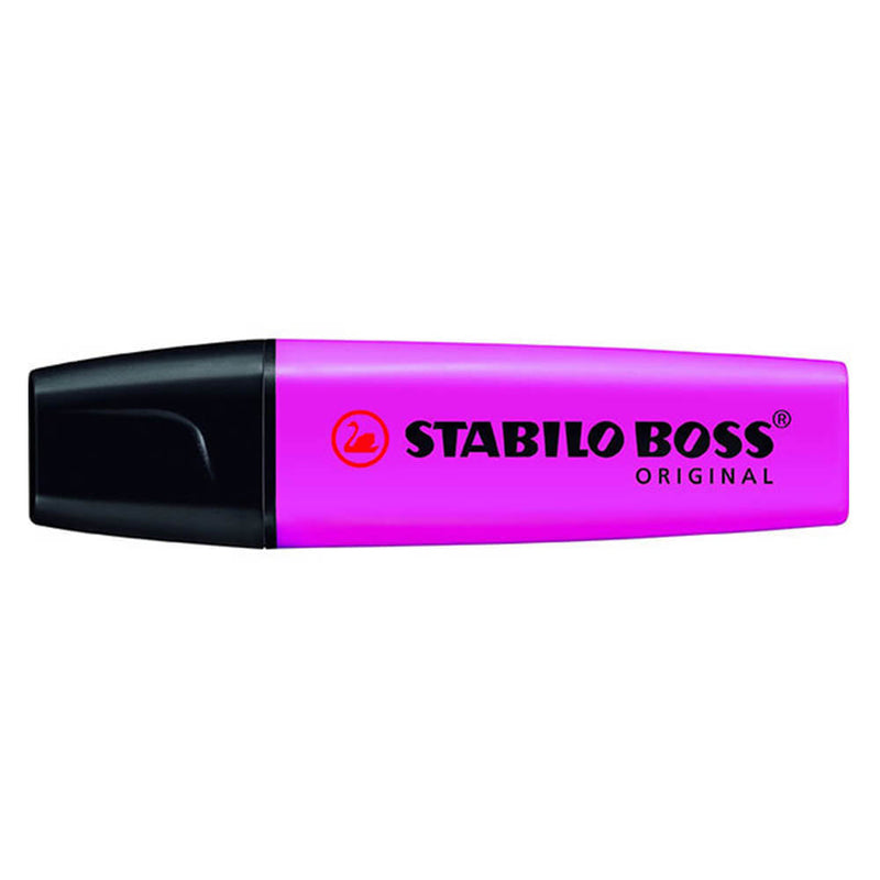 Rotulador resaltador original Stabilo Boss (caja de 10)