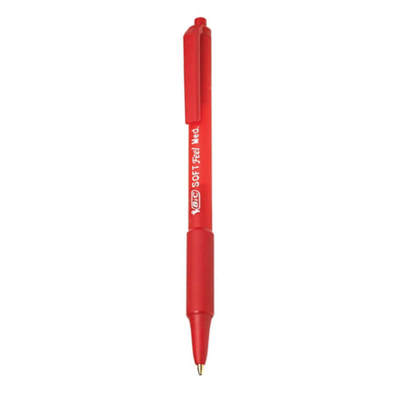  Bolígrafo retráctil Bic Soft Feel (caja de 12)