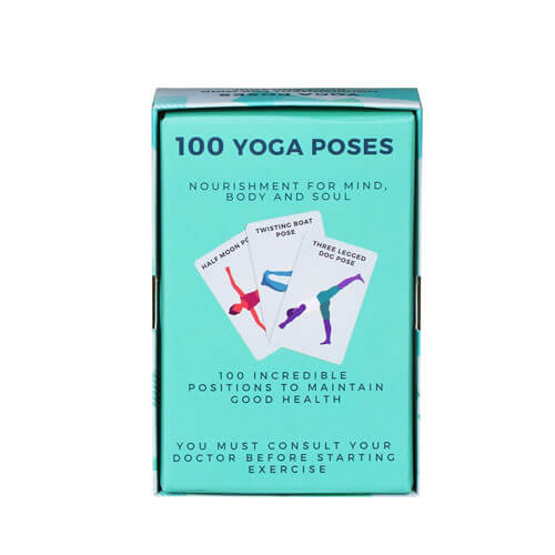 100 Yoga Poses Cards