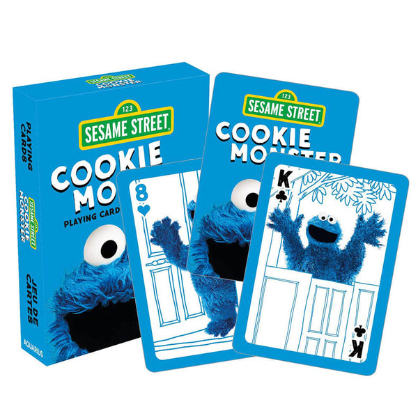 Sesame Street Cookie Monster Playing Cards